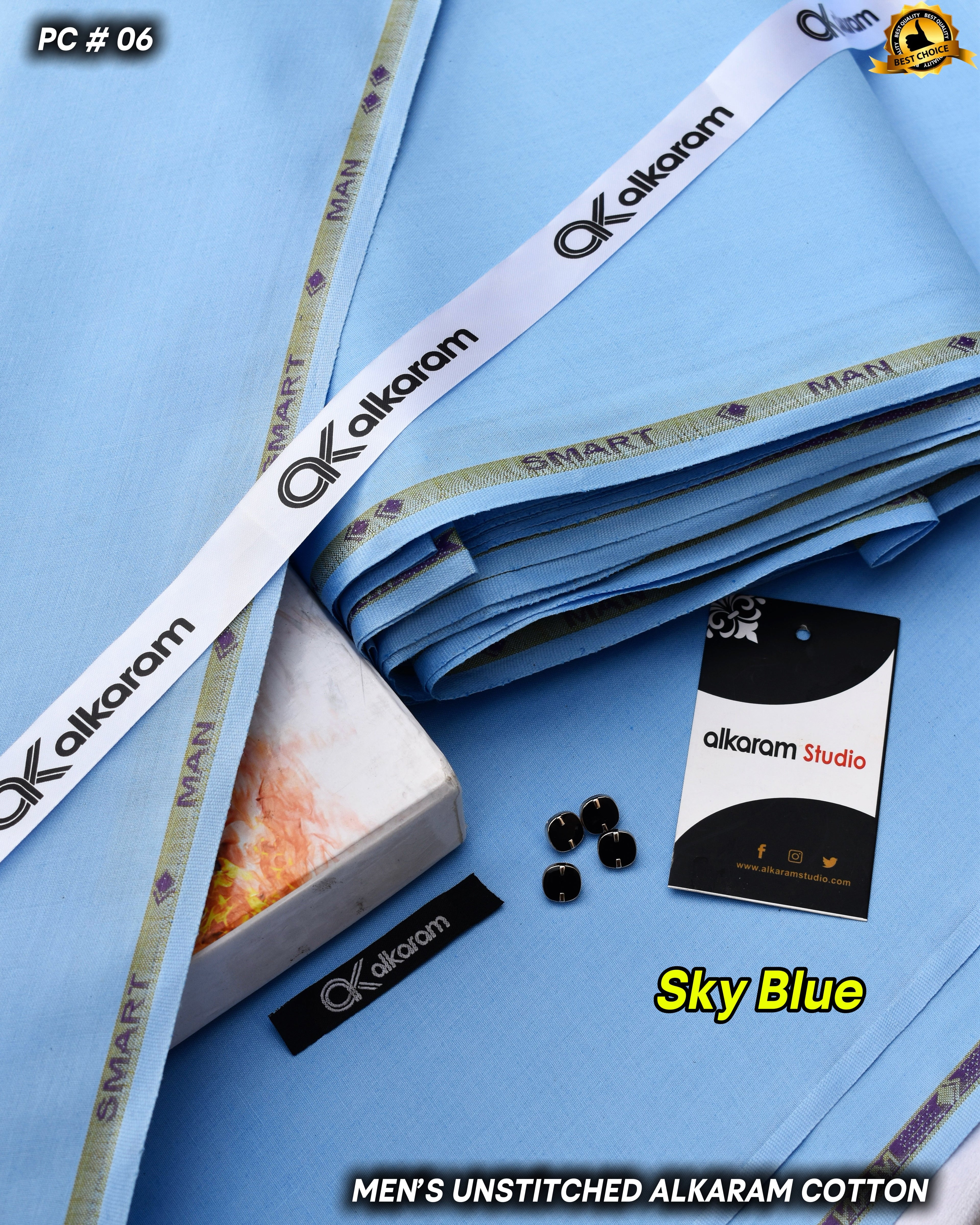 Smart Man Hard Alkaram Cotton