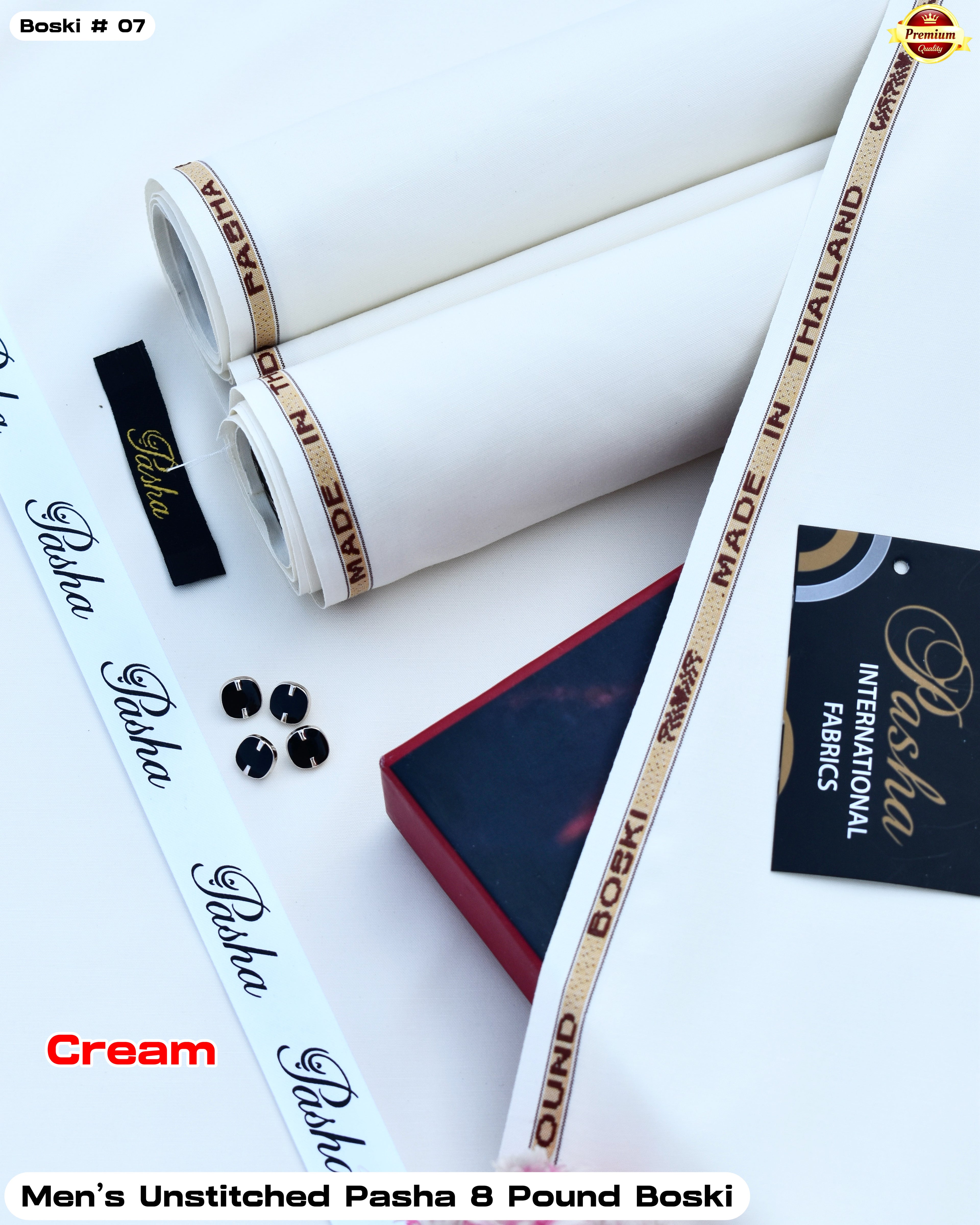 Pasha 8 Pound Italian Boski- Cream