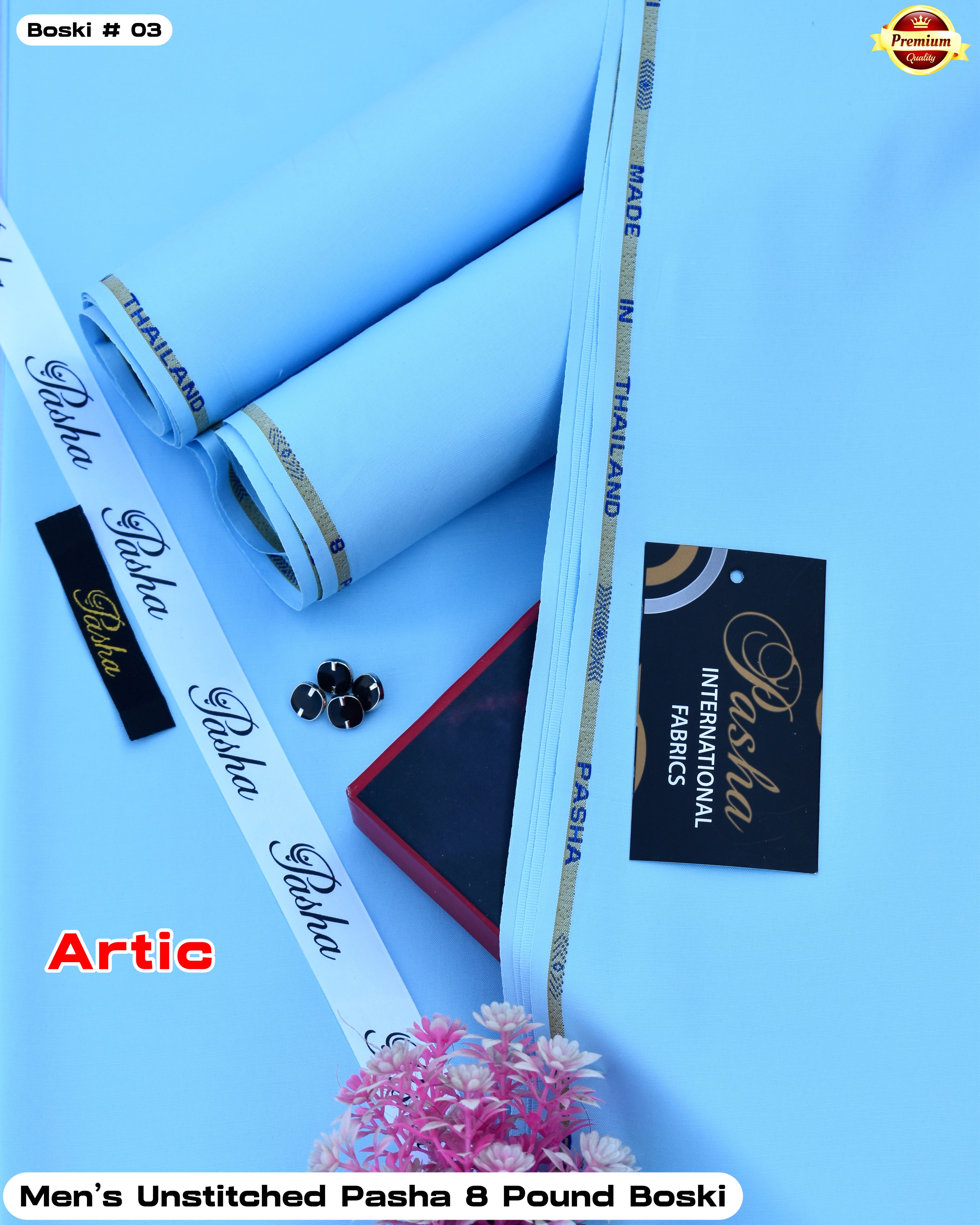 Pasha 8 Pound Italian Boski- Artic