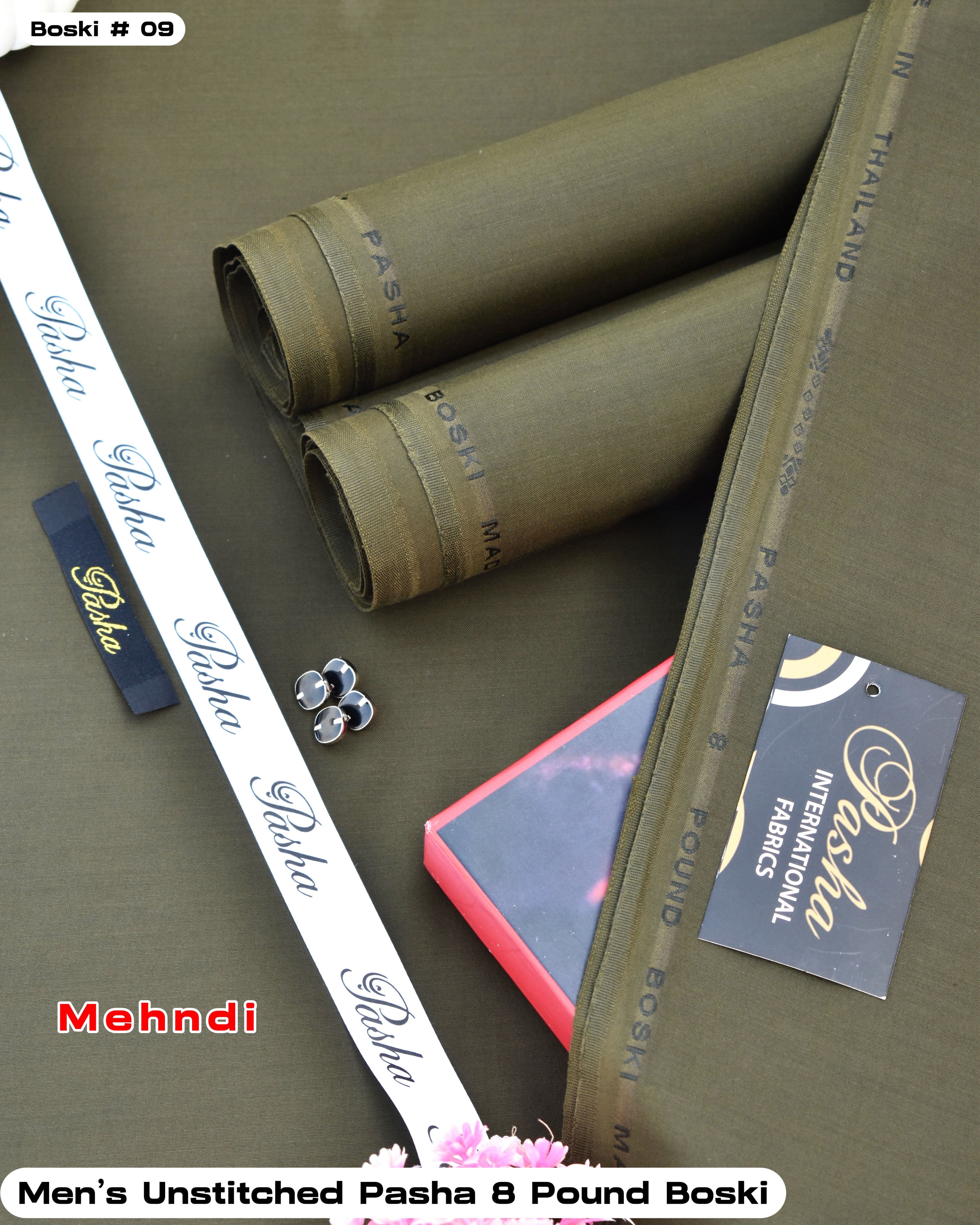 Pasha 8 Pound Italian Boski- Mehndi