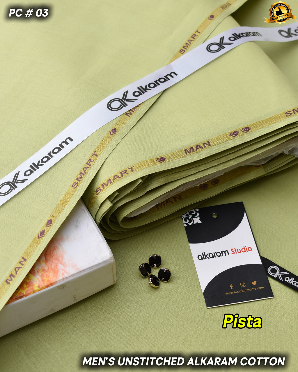 Smart Man Hard Alkaram Cotton