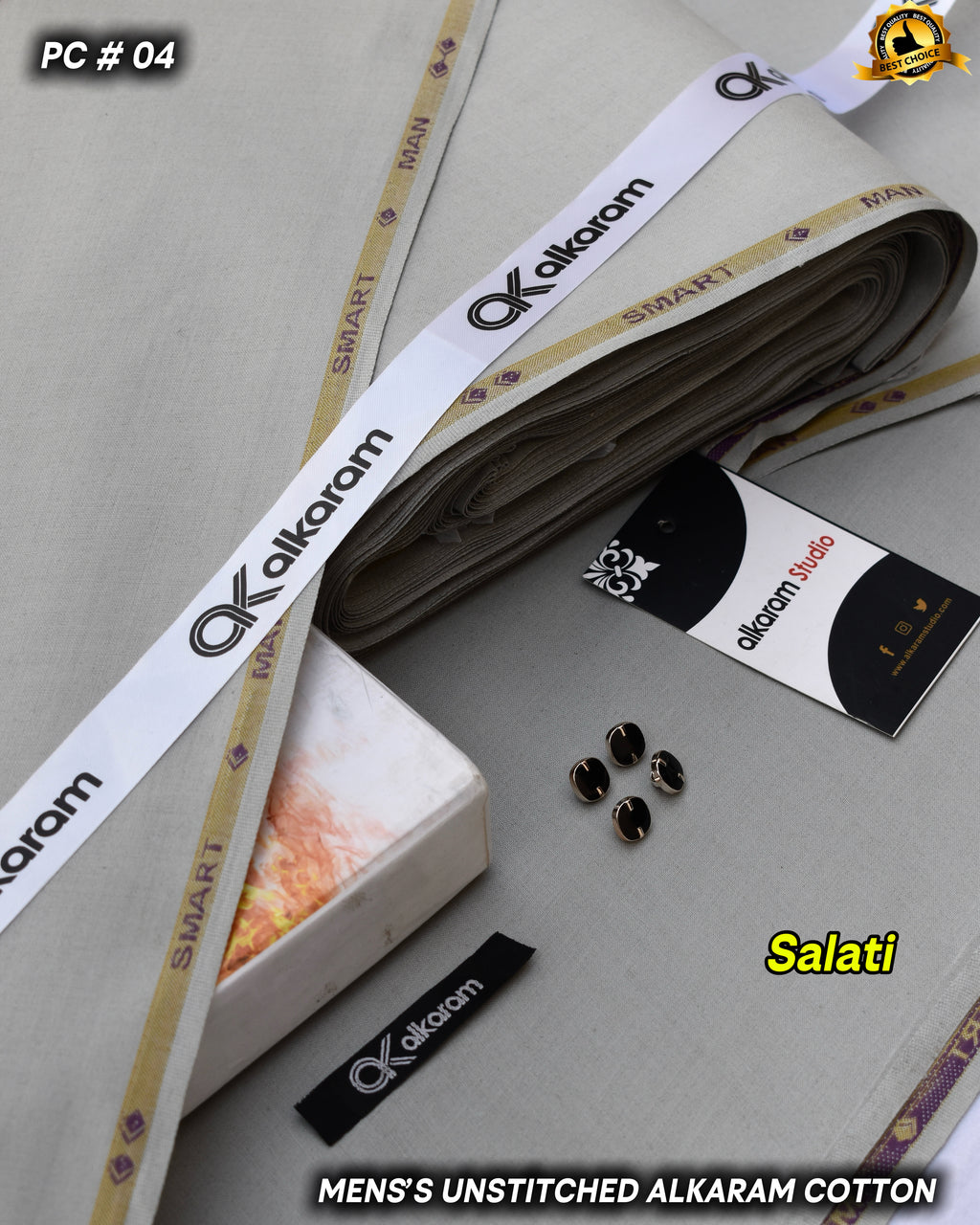 Smart Man Hard Alkaram Cotton