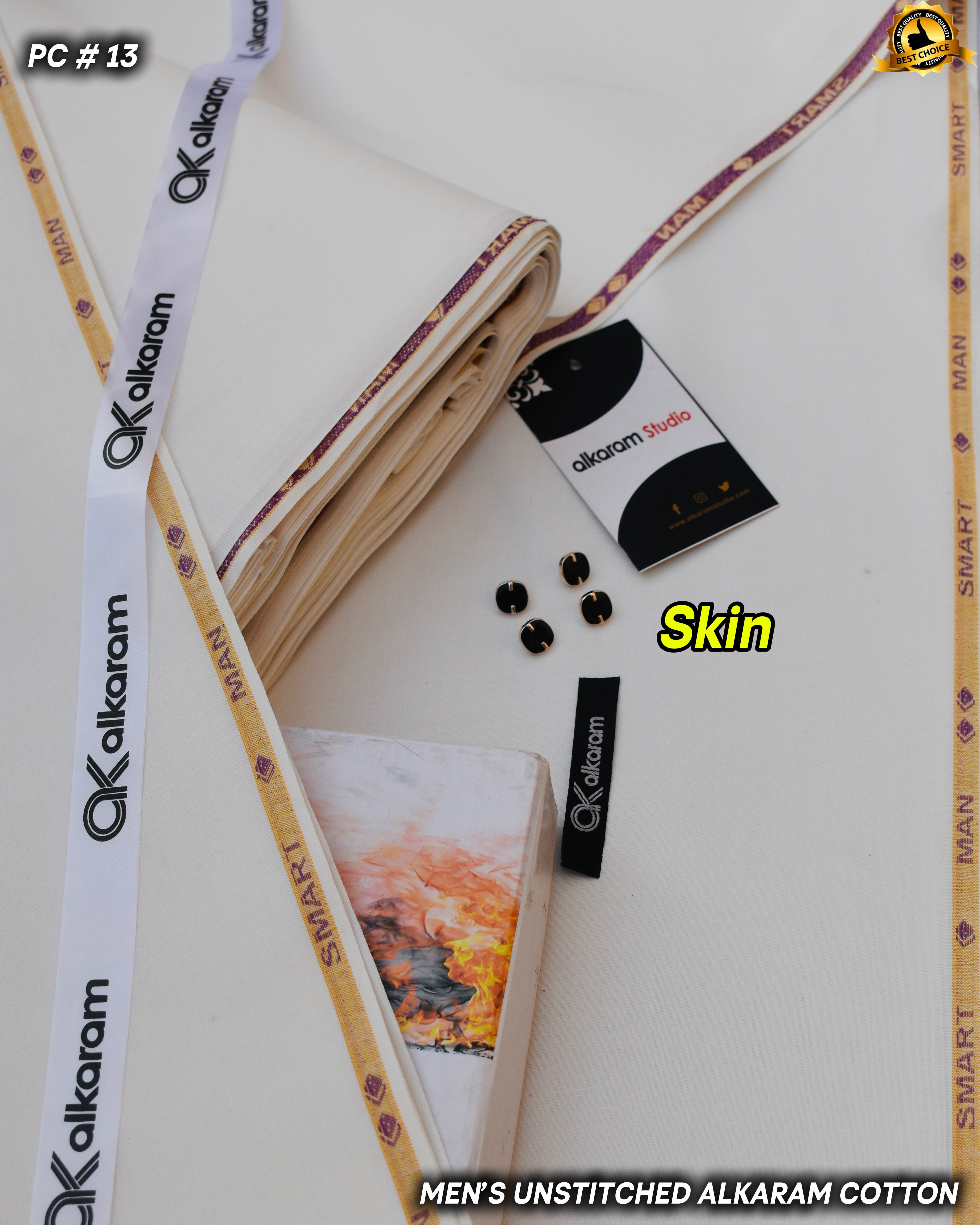 Smart Man Hard Alkaram Cotton